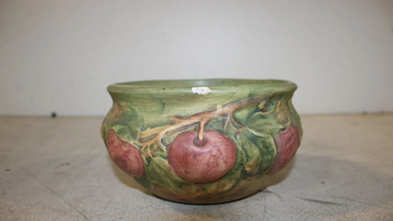 Weller Apple Pottery Bowl