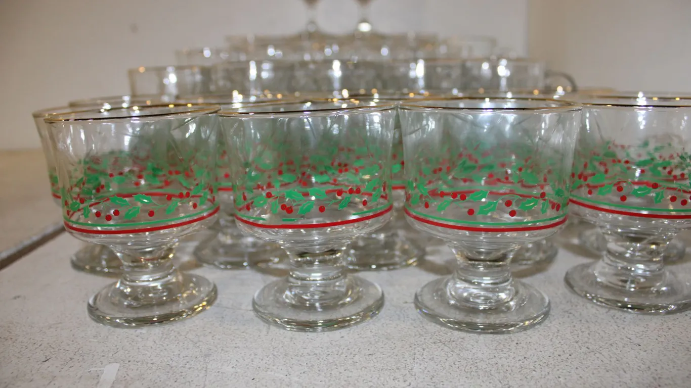 Holiday Glassware