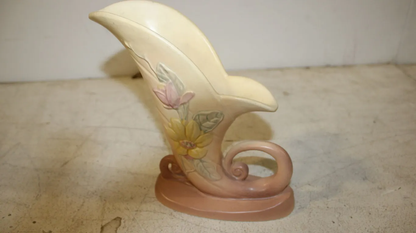 Hull Art Floral Ceramic Vase