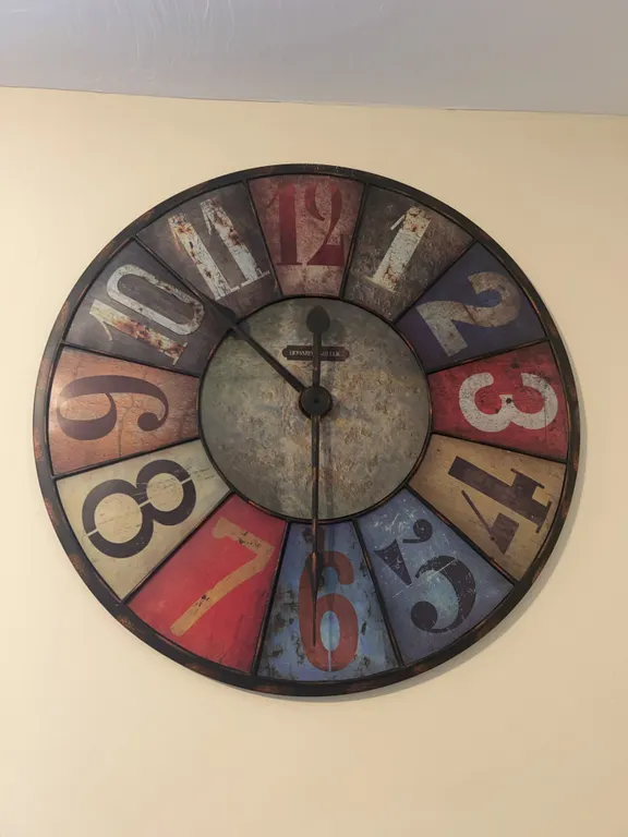 Howard Miller County Line Wall Clock