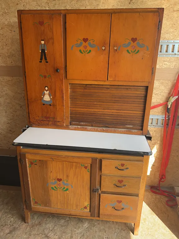 Antique Hoosier Cabinet
