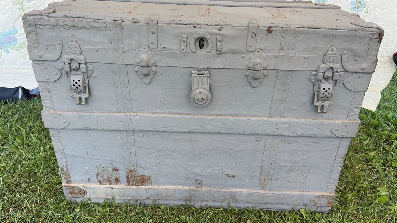 Antique Crouch & FItzgerald Trunk