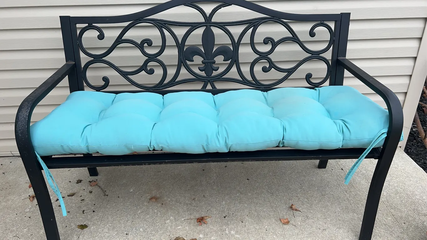 Cast Aluminum Patio Bench