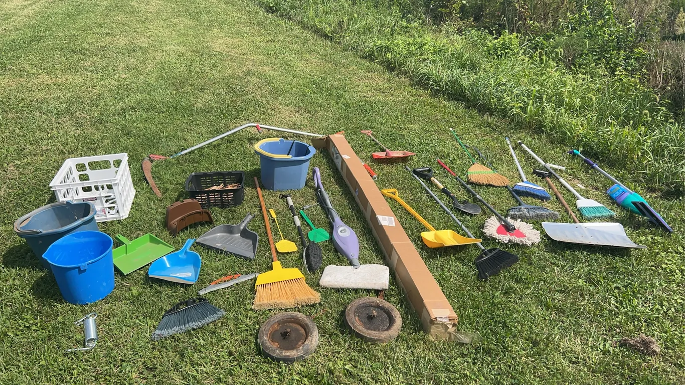 Buckets, Cleaning Items & More