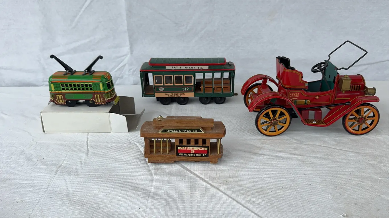 Tin Litho Toys & More