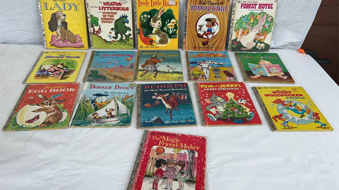 VTG Little Golden books
