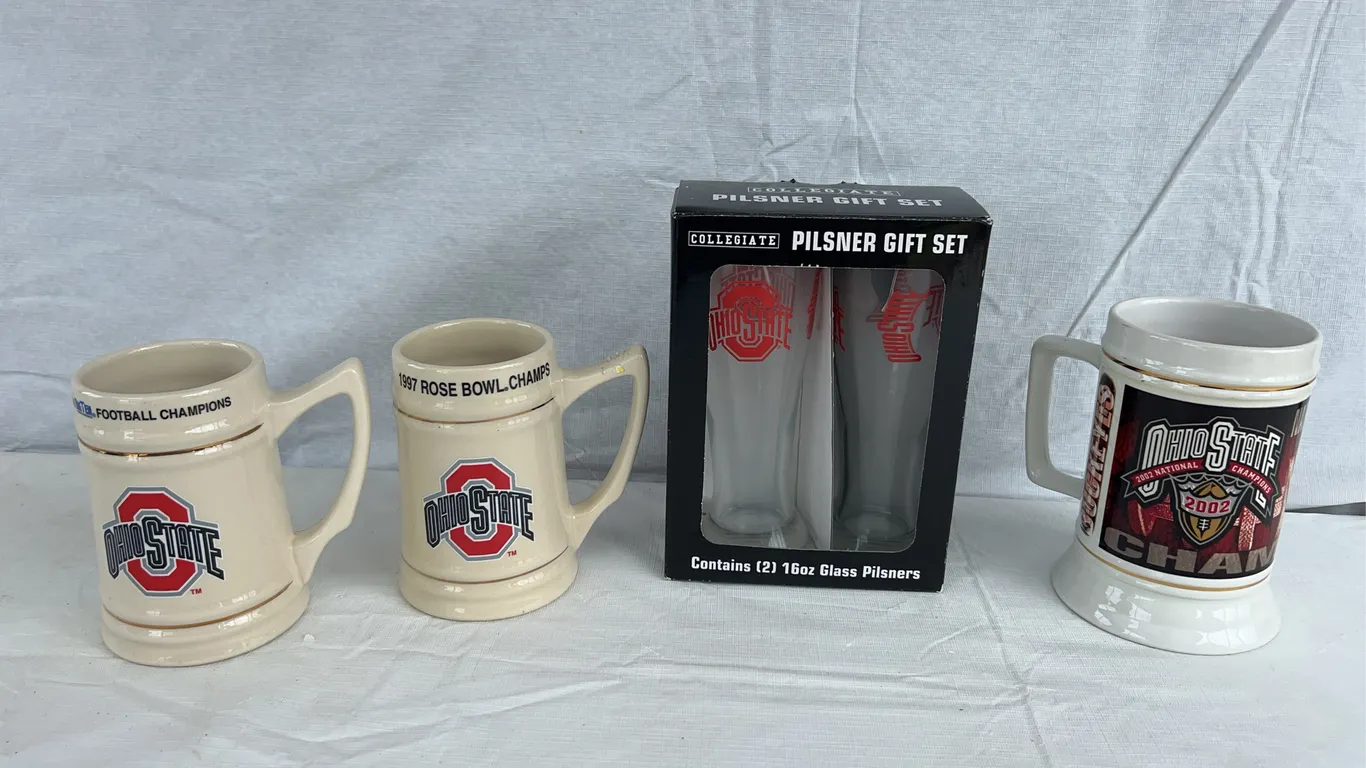 OSU Steins & Pilsner Gift Set