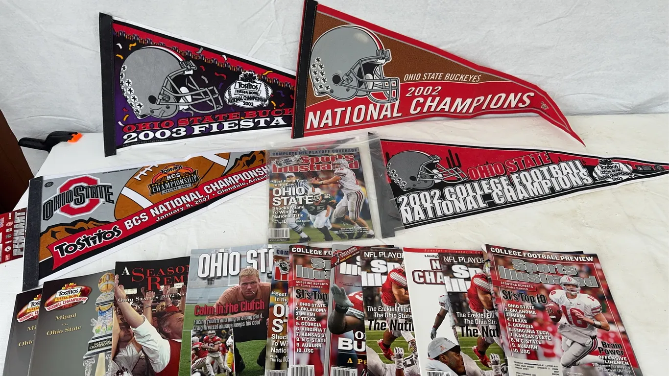 OSU Pennants & Magazines
