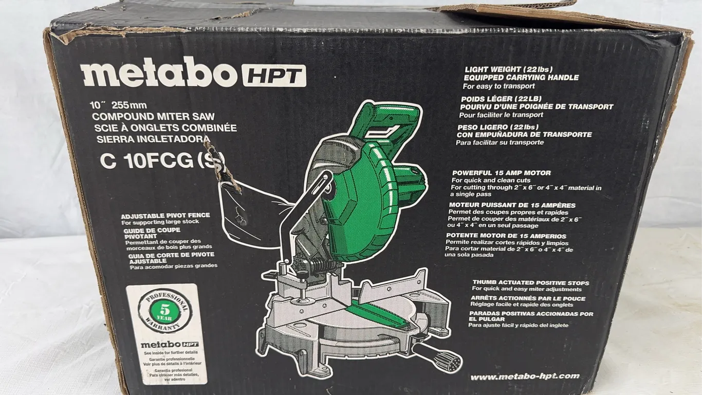 Metabo Compound Miter Saw