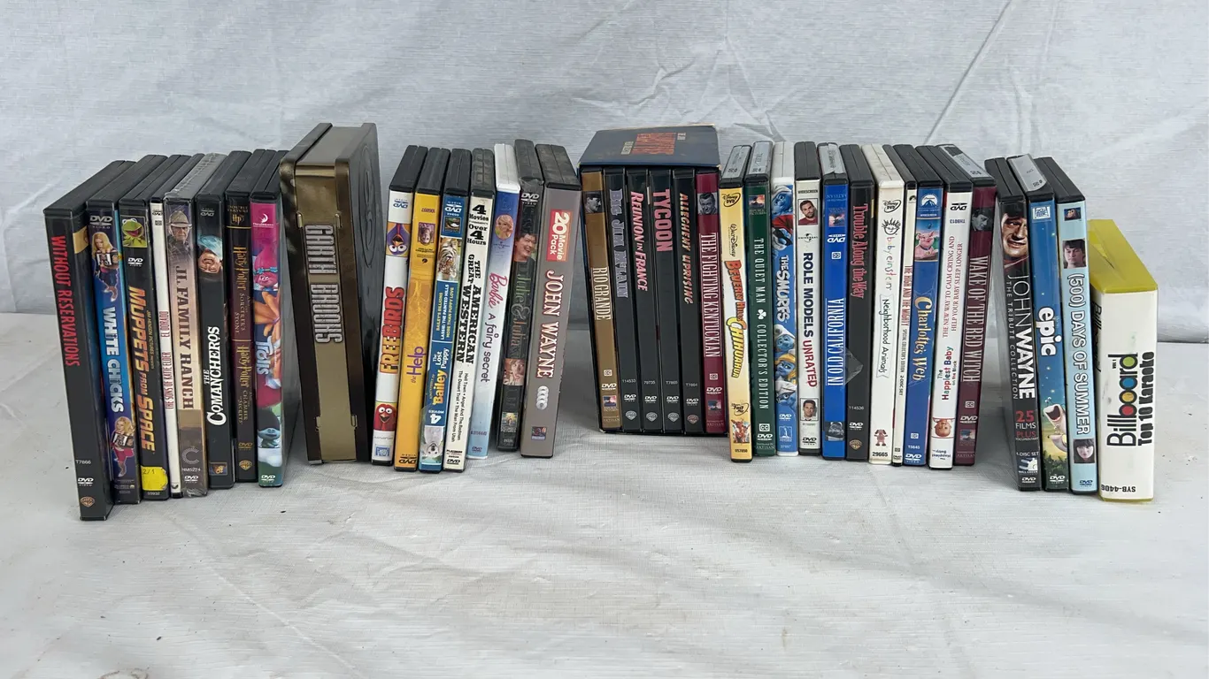 DVDs & Garth Brook Set