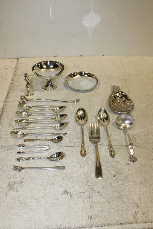 Silver Plate Flatware & Serveware