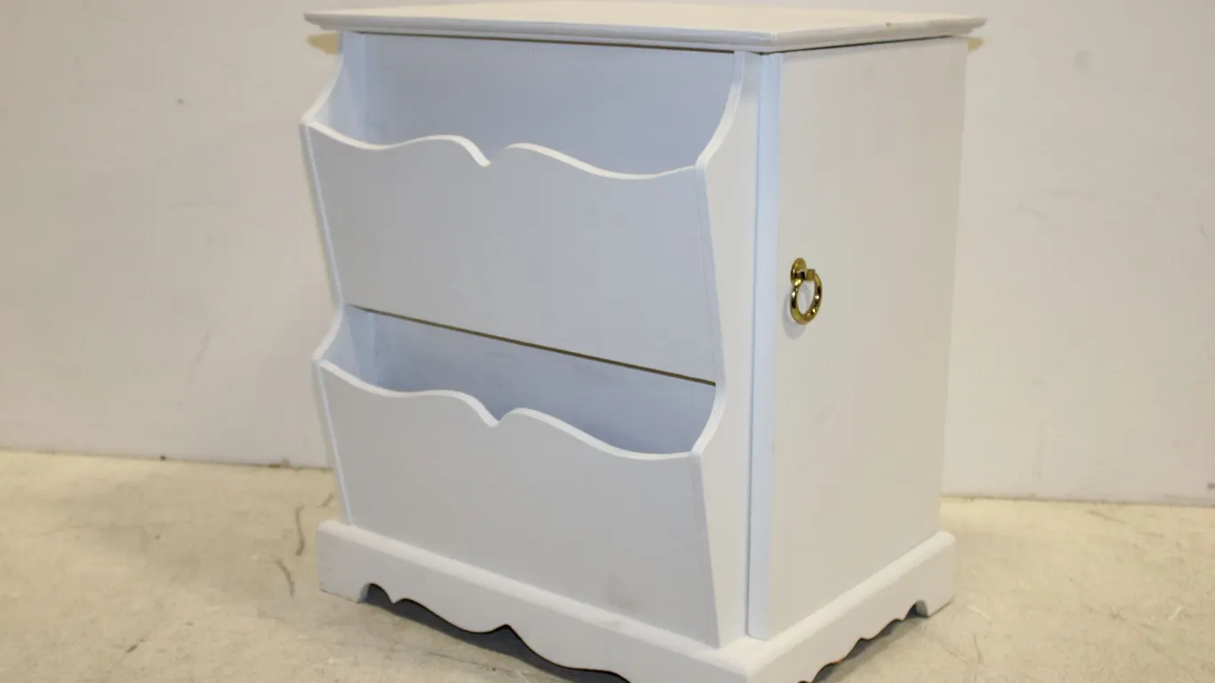 Magazine Rack Side Table