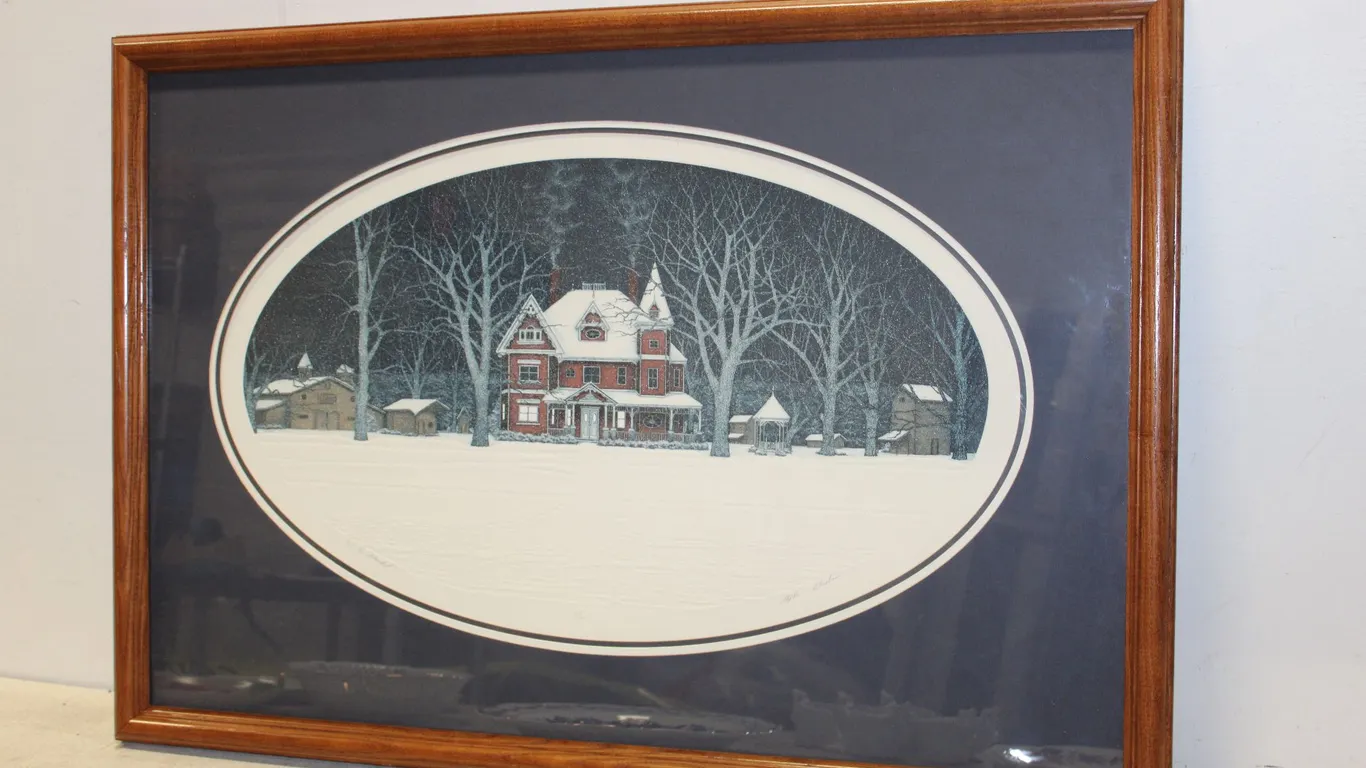 Stephen Sebastian "Winter Blanket" House Print