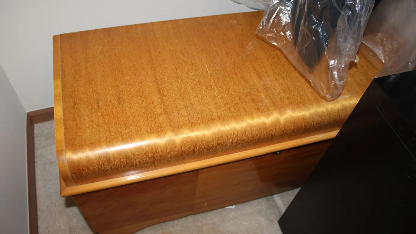Cedar Storage Chest & Contents