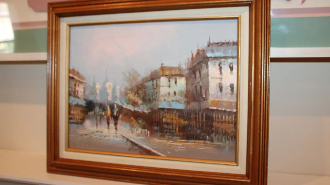 Cityscape Painting