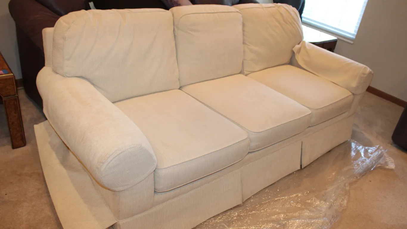 Cream Sofa