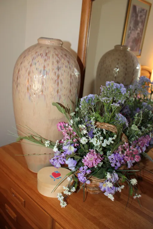 Vase, Florals & Box