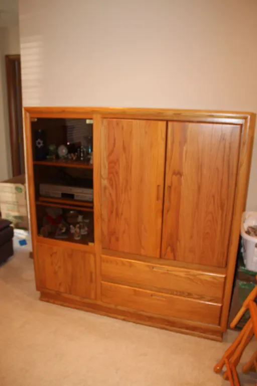 Oak Entertainment Center