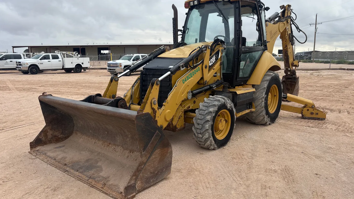 2014 CATERPILLAR 420F 4X4 LOADER BACKHOE SN: CAT0420FCJWJ02767