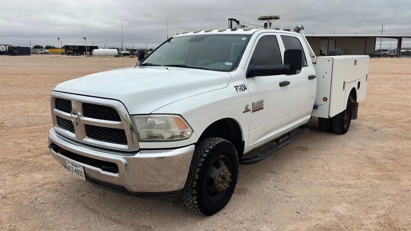 2015 DODGE 3500HD CREW CAB 4X4 MECHANICS TRUCK VIN: 3C7WRTCL0FG556629
