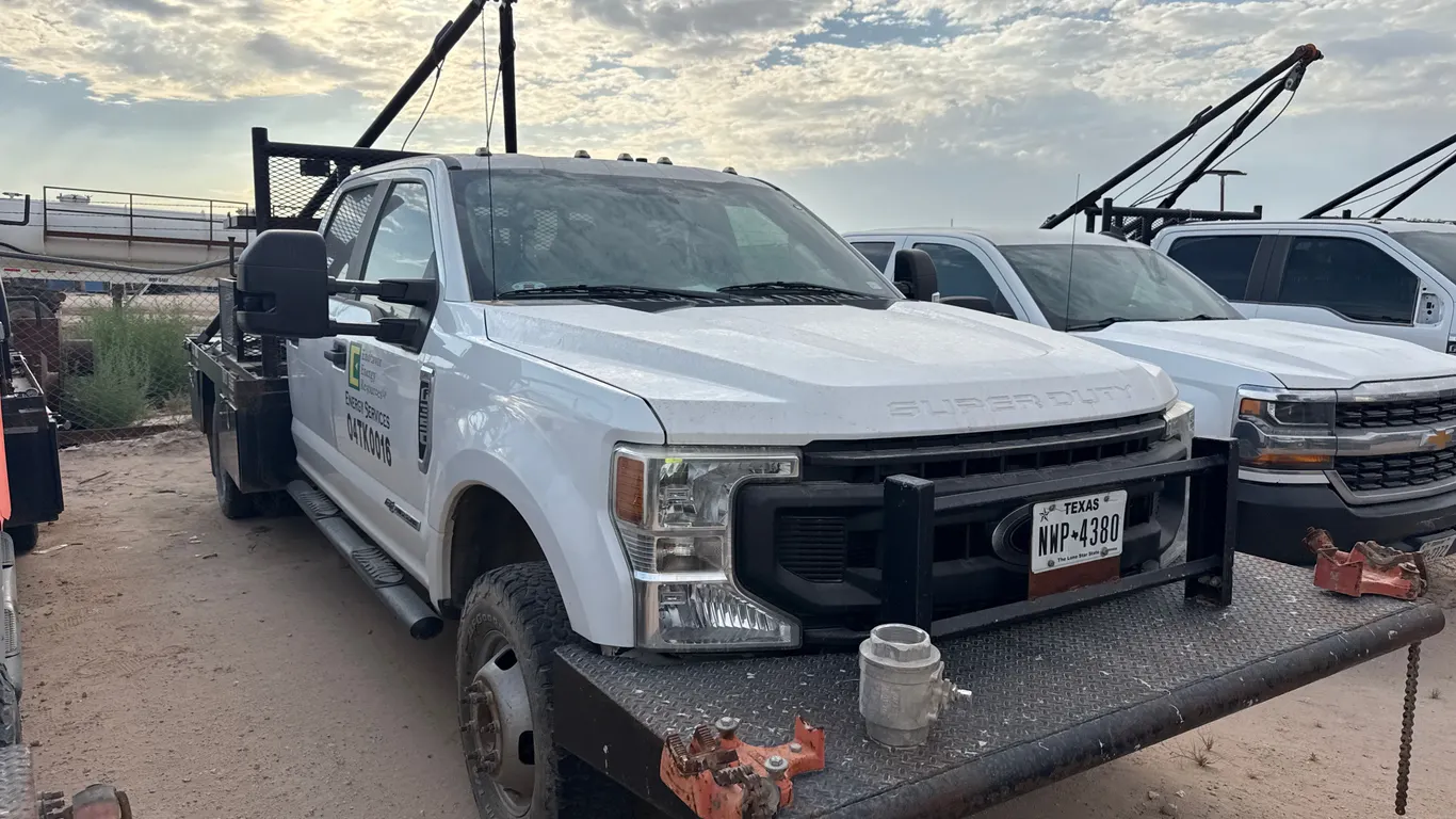 2020 FORD F350 S FLATBED TRUCK VIN: 1FD8W3HT1LEC51033