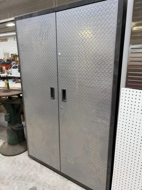 Metal Storage Cabinet, 48x18x73 "