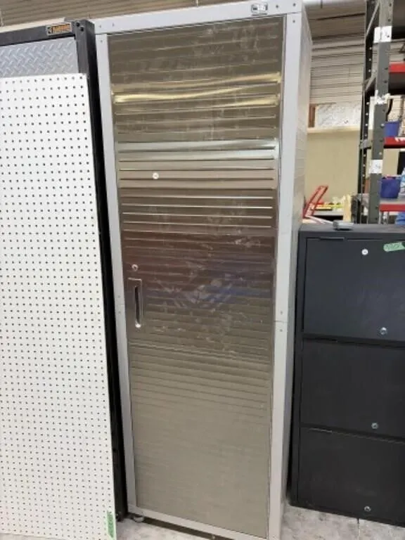 Metal Storage Cabinet, 24x18x72 "