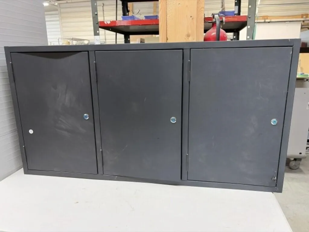 Metal Wall Storage Cabinet, 46.5 X 18 X 24 "