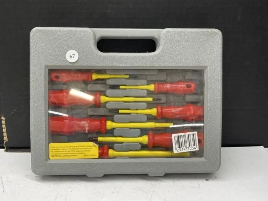 Insulated Screwdriver Set - Missing Volt Tester