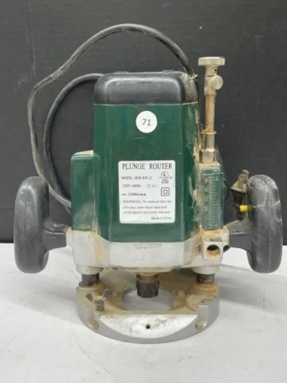 Plunge Router, Model Mir-kw-12