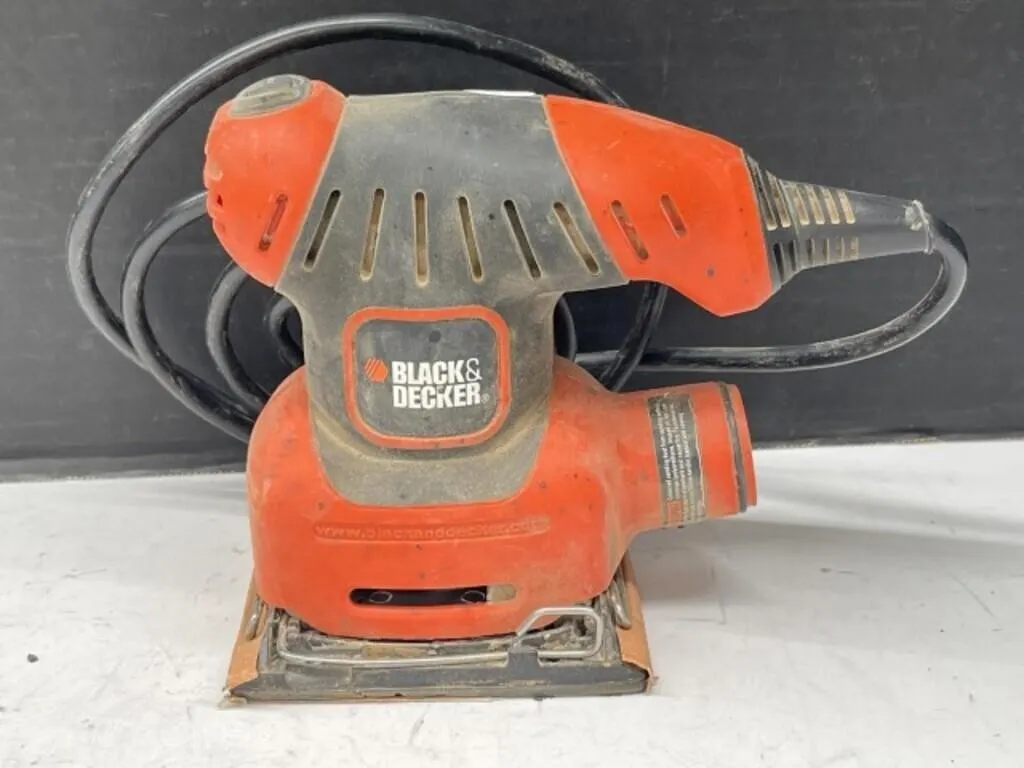 Black&decker Palm Sander - Missing Dust Bag
