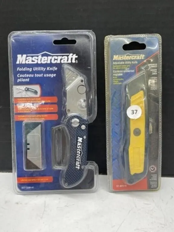Mastercraft Utility Knives (2) - Unopened