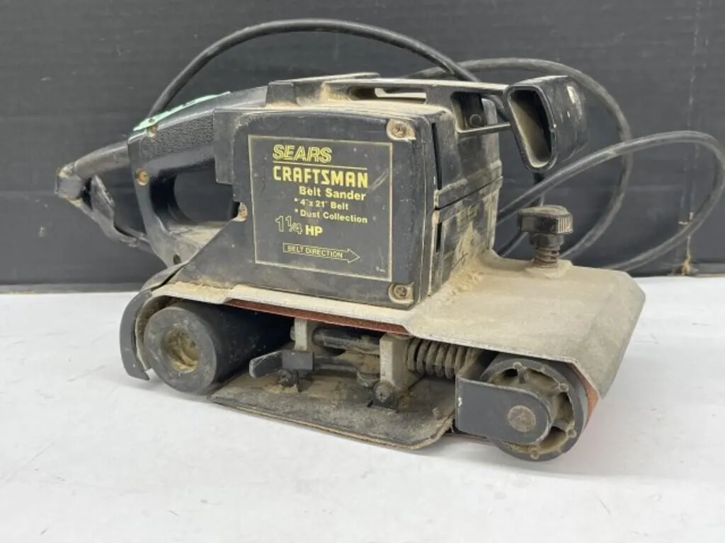 Sears Craftsman Belt Sander - 1 1/4 "