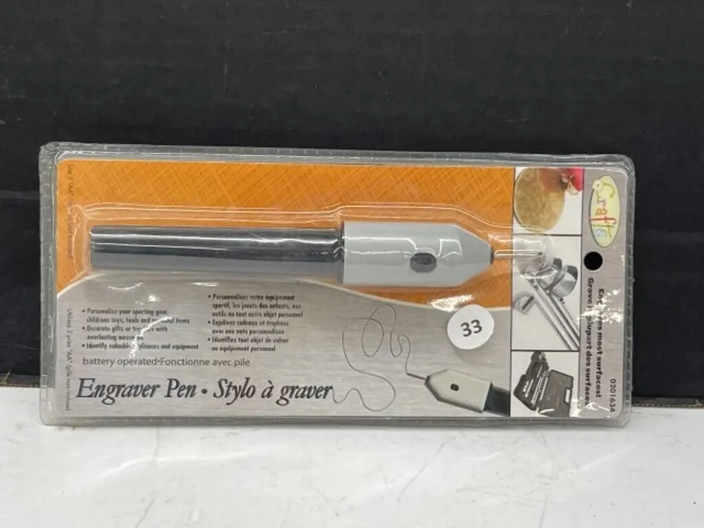 Battery Operated Engraver Pen - Unopened