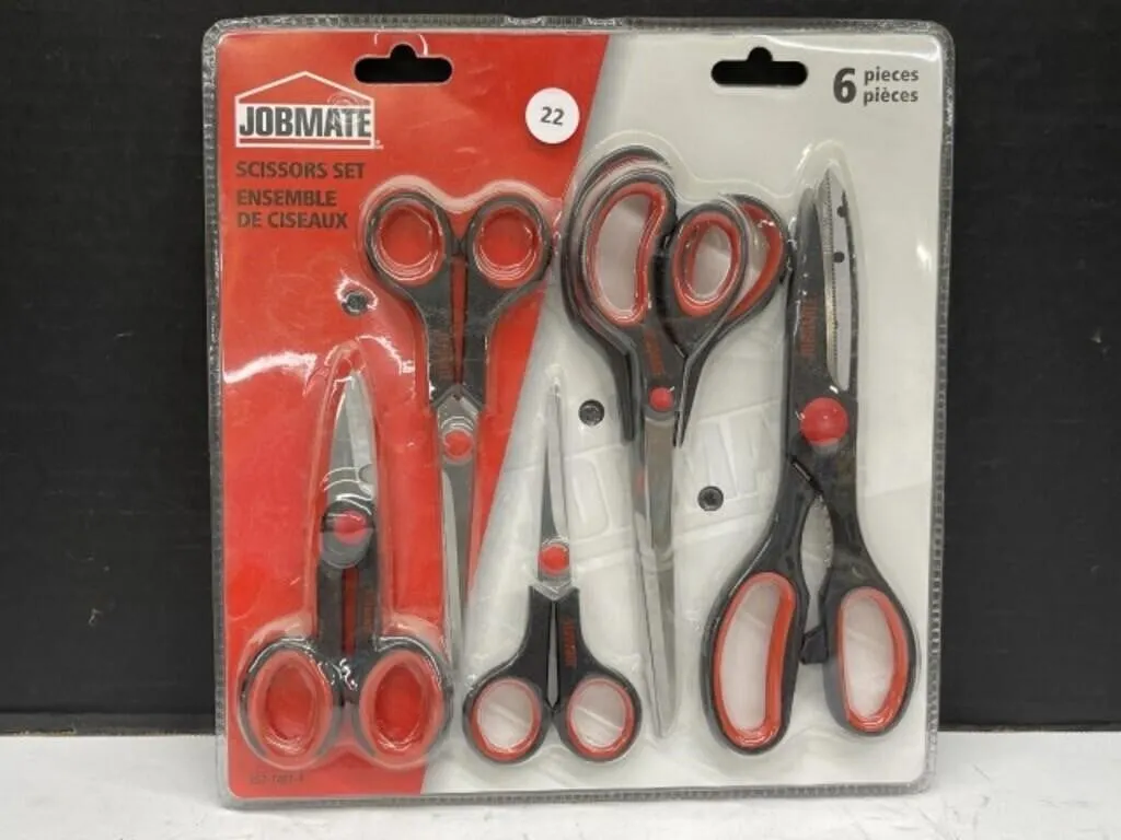 Jobmate 6pc Scissor Set - Unopened
