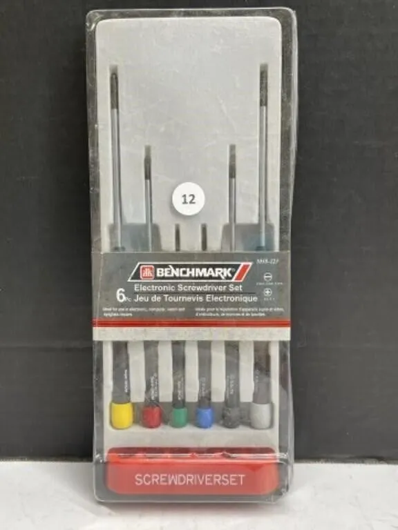 Benchmark 6pc Electronic Screwdriver Set