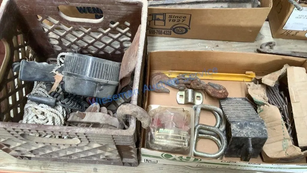 PULLEY BLOCK N TACKLE, DOUBLE BIT AXE HEAD,