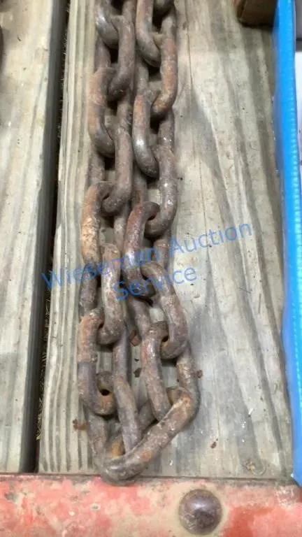LOG CHAIN WITH TWO HOOKS - APPROXIMATELY 16�