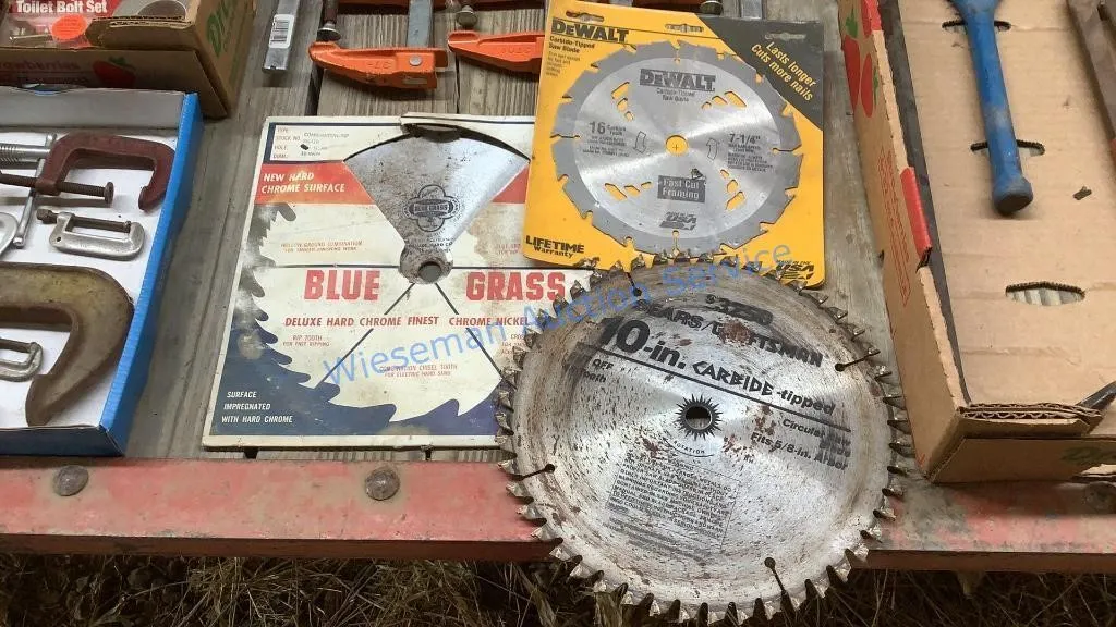 CIRCULAR SAW BLADES - BLUE GRASS, DEWALT,