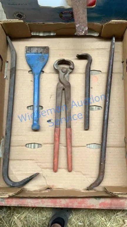 CROW BARS, CHISEL, ETC