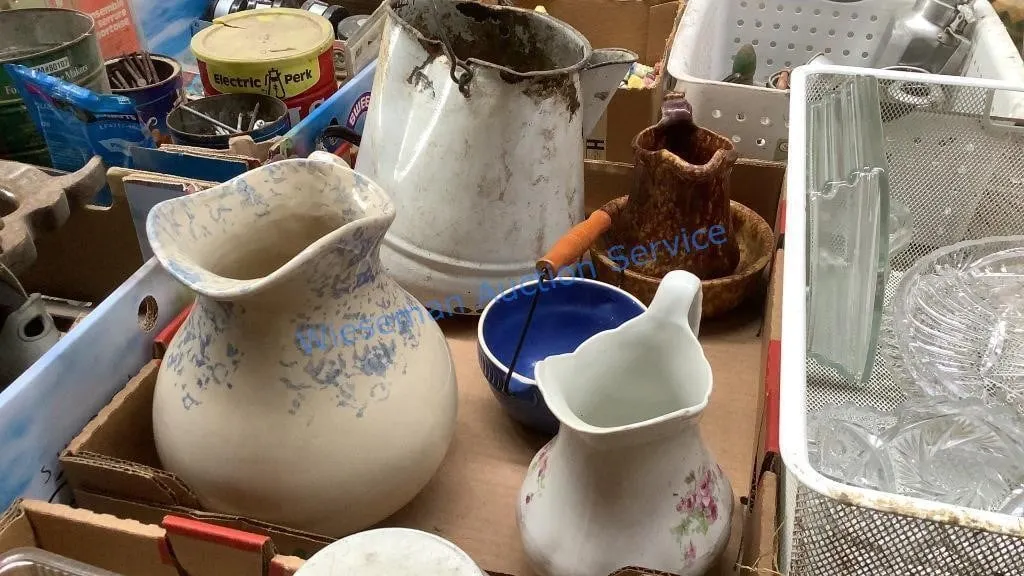 PITCHERS AND POTTERY