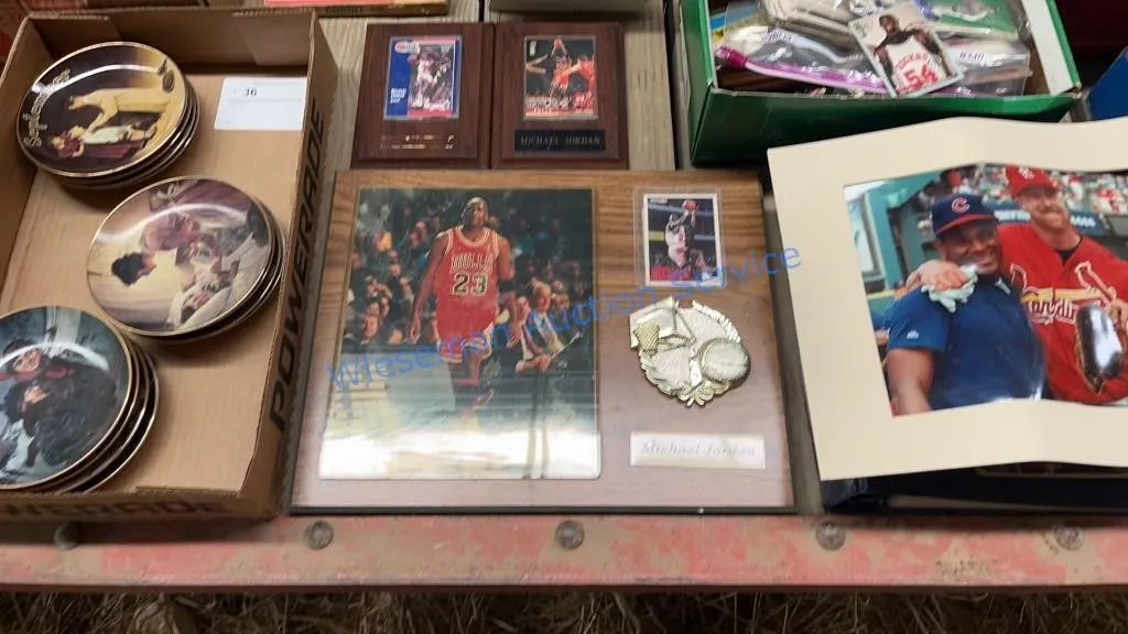 MICHAEL JORDAN PLAQUES