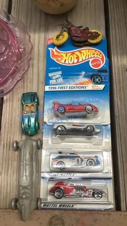 HOT WHEELS, HARLEY DAVIDSON MOTORCYCLE AND