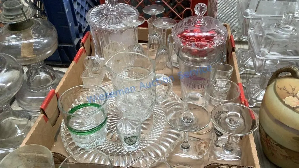 GLASSWARE - VARIOUS