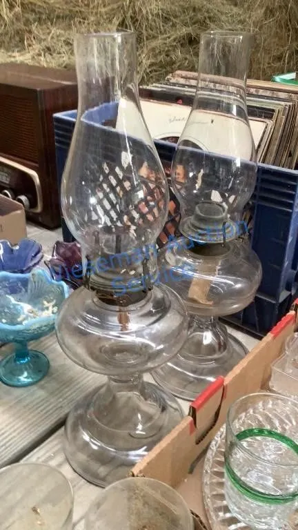 VINTAGE OIL LAMPS