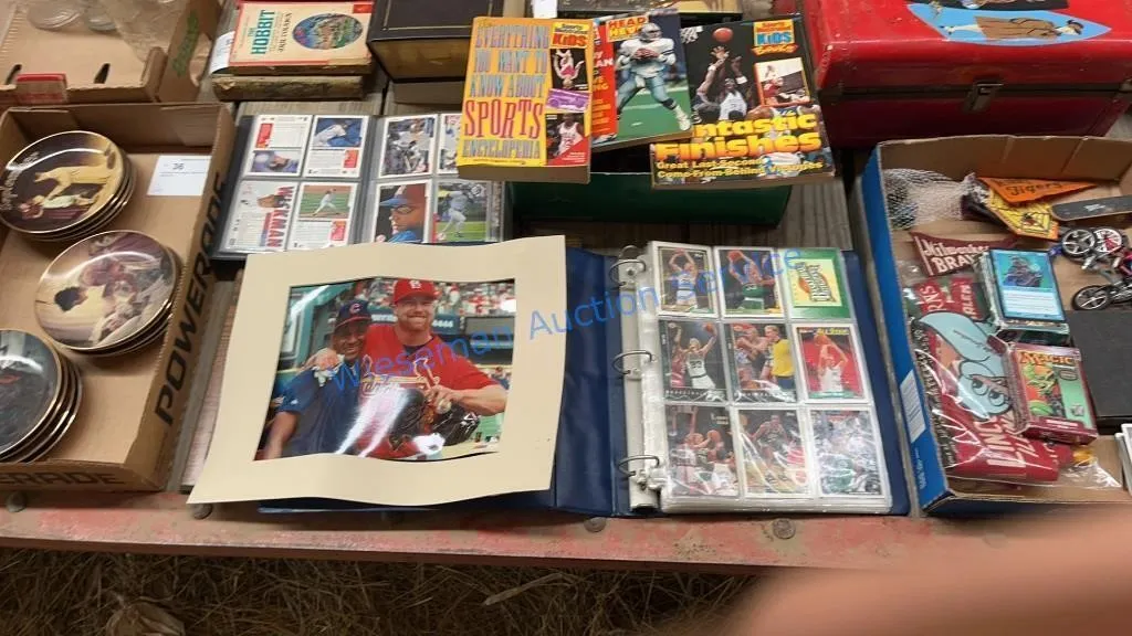 SPORTS CARDS, SPORTS BOOKS, PICTURES