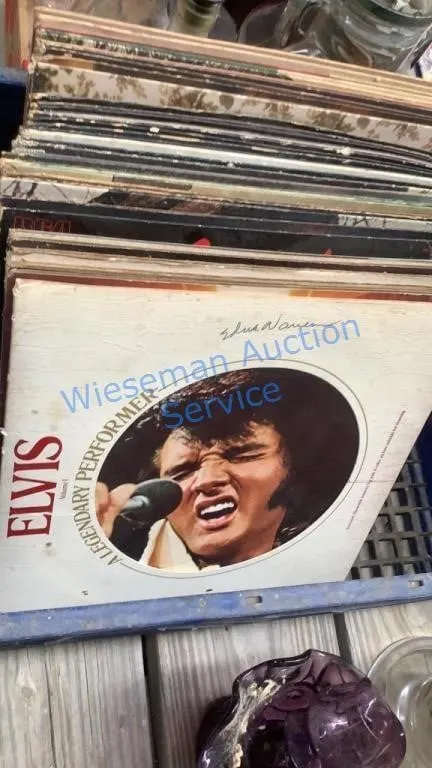 VINTAGE RECORDS - ELVIS, BEATLES, WAYLON