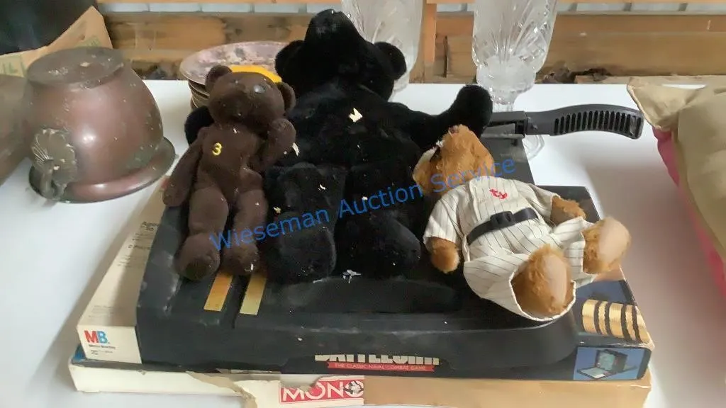 BASEBALL BEARS - BABE RUTH, DEREK JETER, TY;