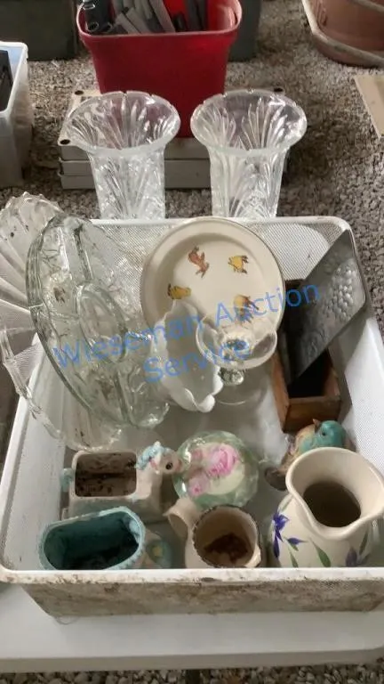 GLASSWARE AND MISCELLANEOUS