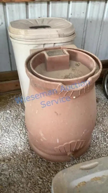 RAIN WATER COLLECTION TANKS